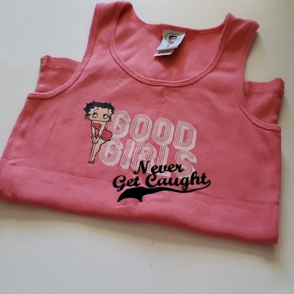 tank Tops - BETTY BOOP TANK TOP